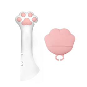 Pet Canned Spoon Jar Opener Puppy FeedingMixing Wet Dry Cat Dog Accessories FeederShovel Tableware Multifunction Pet CannedSpoon Jar Opener Puppy (Option: Scoop lid spatula)
